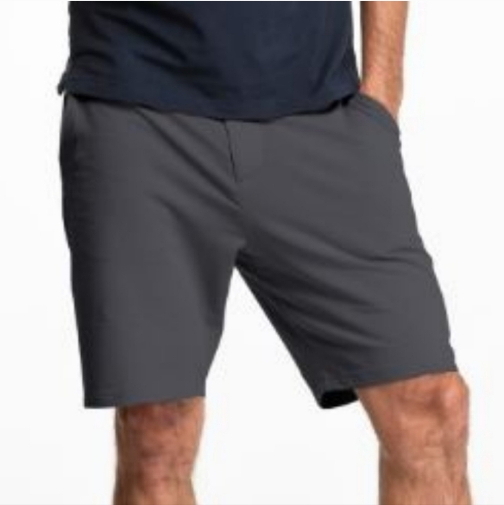 NWT Swet Tailor Everyday Chino Golf Short-Gray-Size 38